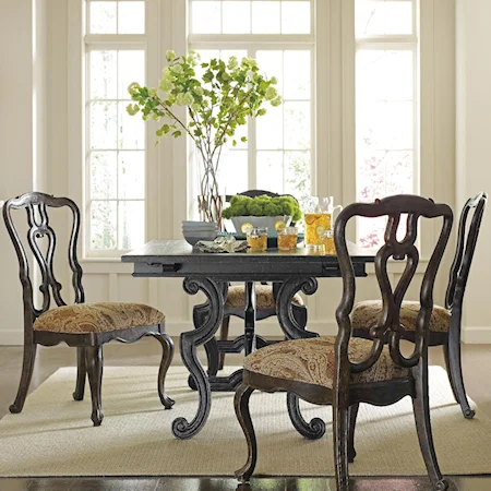 Harvest Extension Dining Table & Side Chair Set